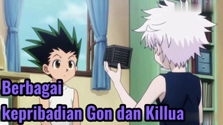 Berbagai kepribadian Gon dan Killua