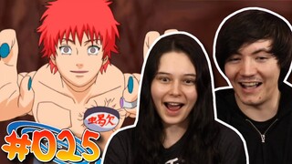 My Girlfriend REACTS to Naruto Shippuden EP 25 (Reaction/Review)