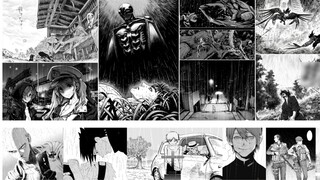 Hujan dalam komik yang berbeda