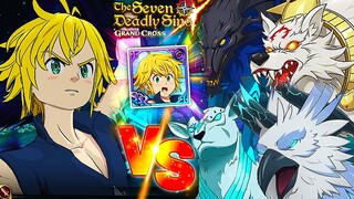 POWERFUL! PURGATORY MELIODAS VS *ALL* DEMONIC BEAST BATTLES! | Seven Deadly Sins: Grand Cross