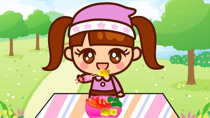 Mari chan! Shopping for a picnic! cooking! Mari TV