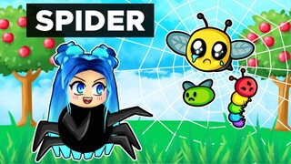 Playing as a SPIDER in Roblox!