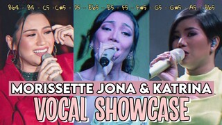 TIMES MORISSETTE KATRINA & JONA SLAYED THESE NOTES | (Bb4-Bb5)