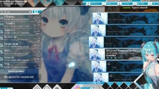 [Osu! AT mode] Kurenainagi Tabibito - Beloved Tomboyish Girl (Glass) [Extended] Miku Skin