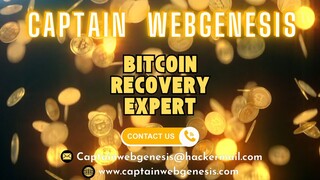 Crypto Asset Recovery: Crypto Recovery with Captain WebGenesis.