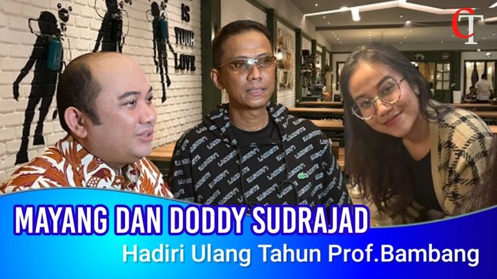 Mayang Dan Doddy Sudrajad Hadir di Ulang Tahun Prof.Bambang
