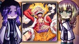 Hashiras React To Monkey D. Luffy // Gacha Club