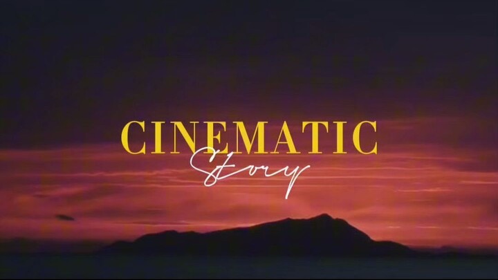 cinematic sunset video