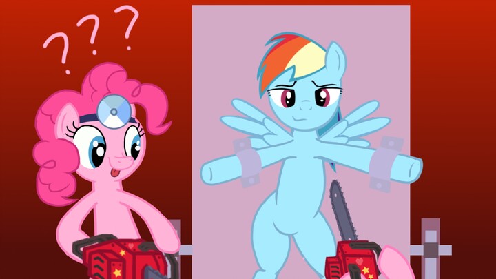 [My Little Pony] Dodge Shake, tetapi versi kuda poni (kue kecil dengan hati-hati)