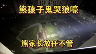 熊孩子鬼哭狼嚎！熊家长站边上放任不管？