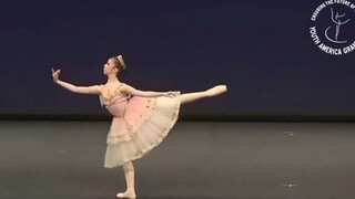 Miyu Araki，12岁，花神的苏醒,YAGP 青年美国大奖赛 2021 日本站 女生少年组古典芭蕾变奏