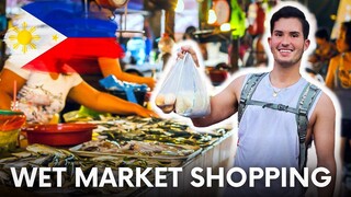A day at the WET MARKET: Buying groceries like the locals | PHILIPPINES VLOG #philippines