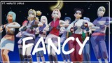 【MMD】Fancy ft.Naruto Girls
