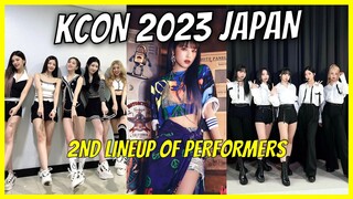 KCON 2023 JAPAN 2nd Lineup of Performers