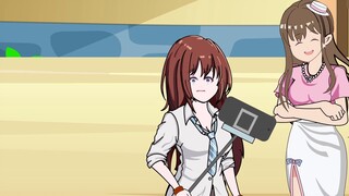 A seven-year-old primary school student celebrated the birthday of his eighty-year-old granddaughter