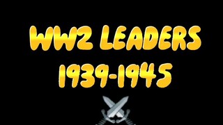 ww2 leader