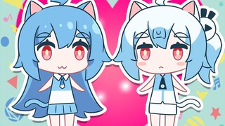【22娘×33娘】呜呜呜！加油哦，前辈！