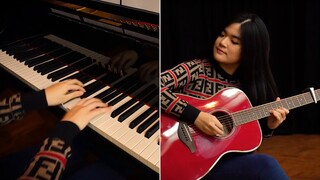 【Duo-Love Of My Life】 Nhóm nhạc nữ Một người đàn piano Piano Guitar Duo Queen Classic Divine Comedy