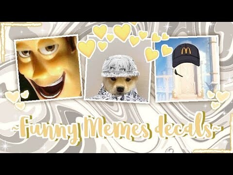 Funny Memes icon decals / decal ids (Part 2) | For your Royale high journal, Bloxburg, Etc.〃ﾟ3ﾟ〃