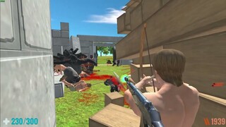 Survive in Zombie Siege. Animal Revolt Battle Simulator
