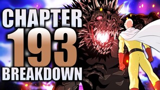 One Punch Man's Biggest Secret Revealed / One Punch Man Chapter 193