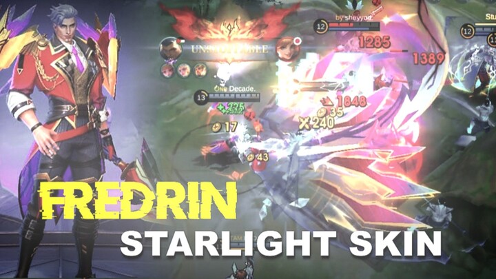 REVIEW SKIN STARLIGHT FREDRIN "ROYAL MARSHAL" JUNGLER TANK IS BACK‼️