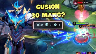 Tốp Mỡ | GUSION 30 MẠNG!? | MLBB