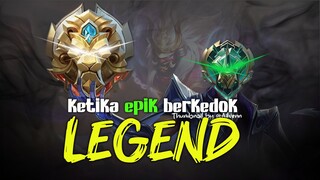 KETIKA OTAK EPIC DI PAKAI DI LEGEND ❗