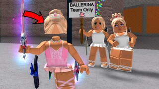 I Found a BALLERINA Team ONLY, SO I Went UNDERCOVER..(Murder Mystery 2)