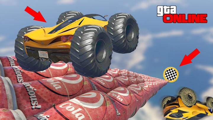 กลิ้งไม่หยุดหรือหยุดกลิ้งไม่ได้ กับ ด่านกระป๋องน้ำพากลิ้ง? (GTA 5 Online)