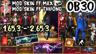 Hướng Dẫn MOD Skin Free Fire MAX - FF Thường V2 Skin Súng , Hành Động, Balo, Quần Áo Nam Nữ Mới Nhất
