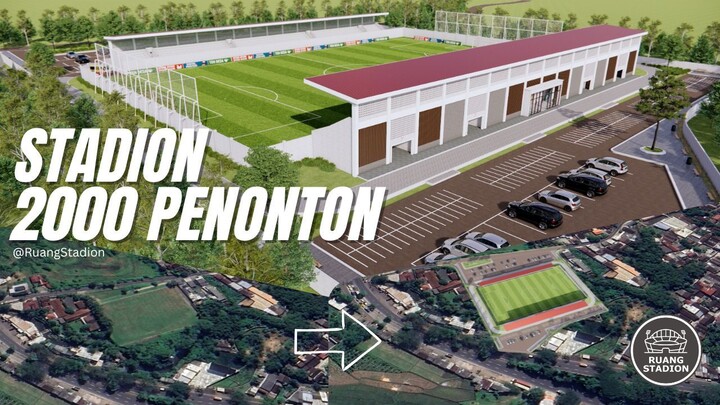 LAPANGAN INI DISULAP JADI STADION MINI 2000 PENONTON