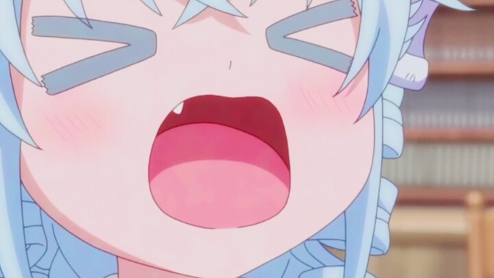 The dragon roars "Gah"