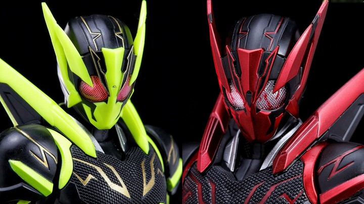 SHF Kamen Rider 01 Shining Locust, nhưng màu sắc của Hell Locust