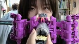 The first Sentai toy unboxing and transformation in life - the story of a female special effects fan