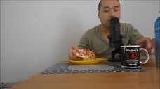 Eating Homemade Pizza ASMR