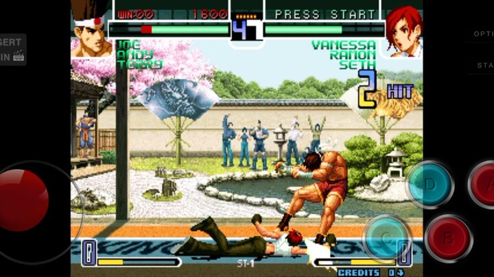 KOF 2K2 : Team Fatal Fury vs Team Agent