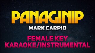 Panaginip - Mark Carpio Karaoke (Female Key) Karaoke/Instrumental