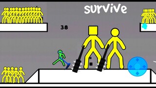 STICKMAN 1x vs 80x | SUPREME DUELIST STICKMAN SURVIVAL MODE