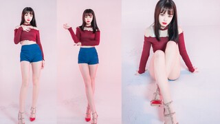 做你的小野马❤RED-金泫雅 细高跟翻跳【獭獭】