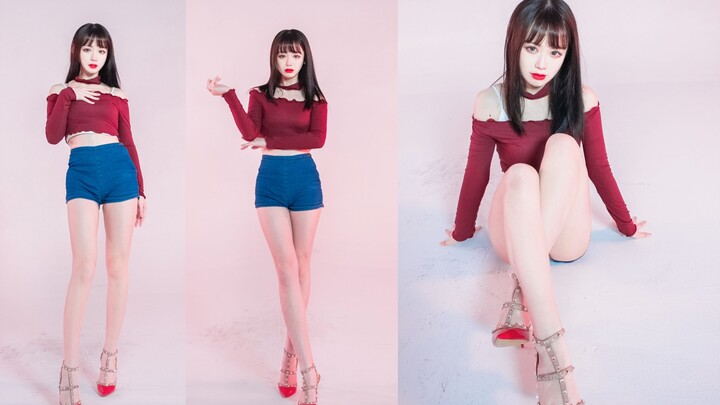Jadilah kuda liar kecilmu❤Tarian sepatu hak tinggi RED-Kim Hyun-ah [TaTa]