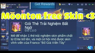 KaitoRyo| MOONTON TẶNG SKIN VĨNH VIỄN. ❤️.#KaitoRyo #MLBB #meme #memes #Shorts