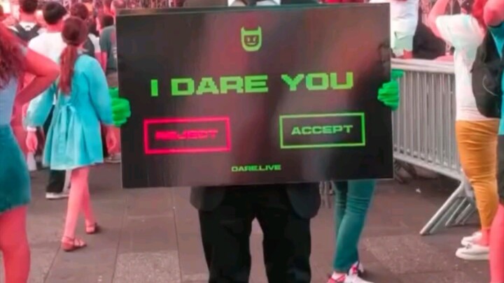 I dare you Green Guy