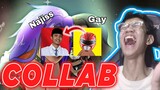 REACTION COLLAB @Putu Gaming + @Gerrard Wijaya MOBILE LEGENDS NGAKAK PARAH!!!!! #MobileLegends