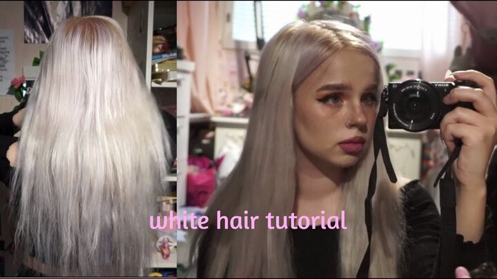 How to get white hair