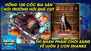 Hải Tặc Bá Vương - NHÂN PHẨM TỎA SÁNG, 100 CỐC BIA RƯỚC LUÔN 2 FOOD SHANKS TÓC ĐỎ