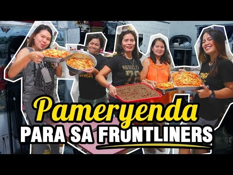 PAMERYENDA PARA SA ATING MAGIGITING NA FRONTLINERS!