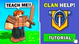 How to Improve your CLAN! in Roblox Bedwars...
