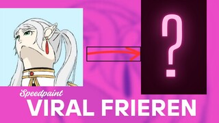 speed painting Viral Frieren (SSousou no Frieren)