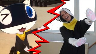 "Hoshi To Bokura To" Morgana ~ Persona 5 Dancing [Cosplay Dance In Public]